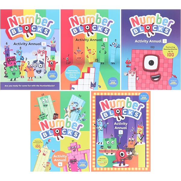 Numberblocks and Alphablocks 5 Book Lift-the-Flap Set